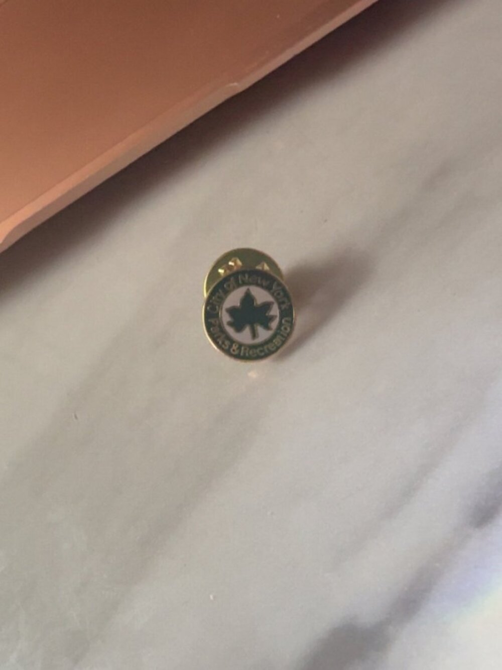 NYC Parks & Recreation Lapel Pin